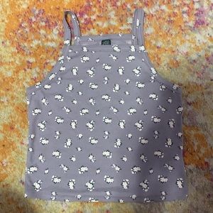 Cropped tank top very soft